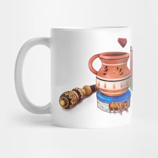 Abuela Haciendo Chocolate Mexicano Mug